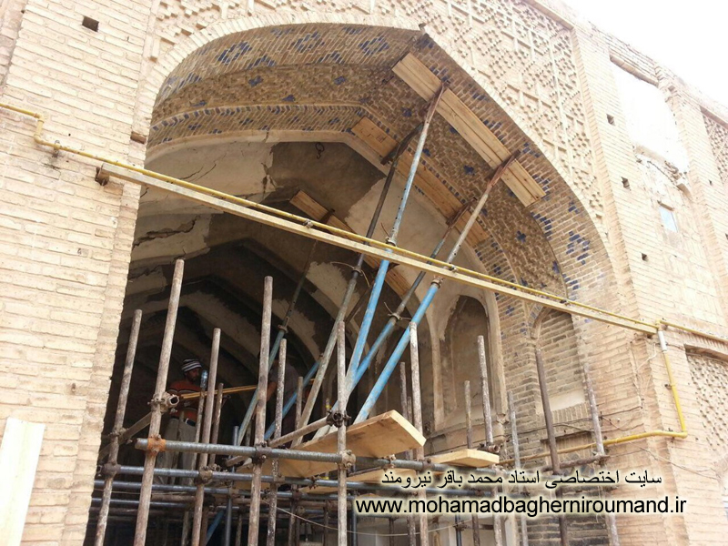  آغاز مرمت منزل حاج شیخ جعفر شوشتری (سال 1394)